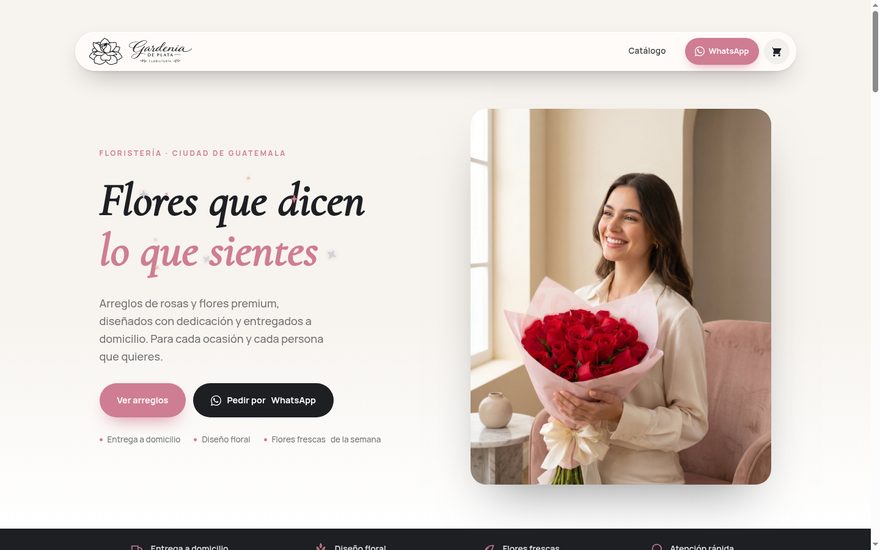 Gardenia de Plata — floristería online